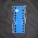 Organizer for muline threads for 20 colors, 19 × 8 cm, blue color