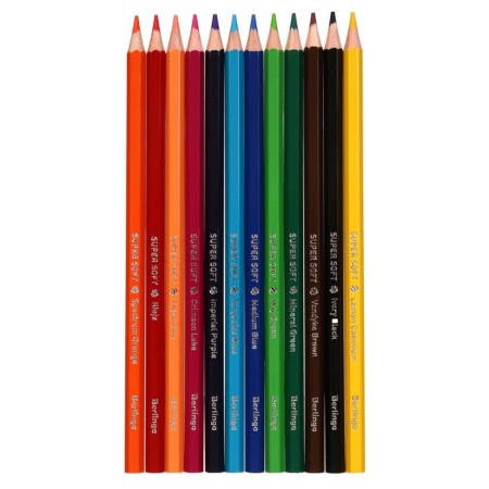 Pencils 12 colors "castles"-1