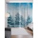 Photostes "Winter in the forest", Saten, size 145x265 cm, 2 pcs