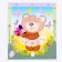 Picture 3D. Application for babies with sequins "Mishutka"