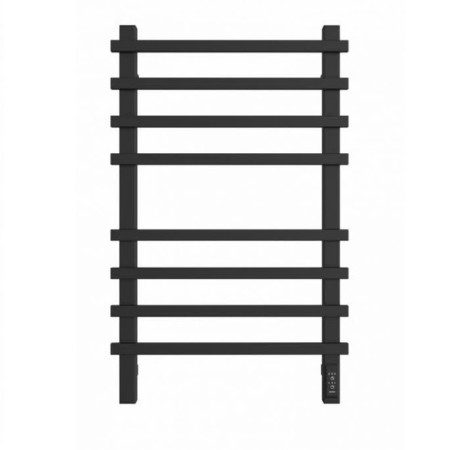 Electric towel "Dvin" N Plaza Neo, 600x500 mm, dimmer, black matte-1