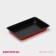 The baking sheet of the Dolyan “Renard. Rectangle ", 25 × 17 × 3 cm, anti -stick coating, red color