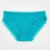 Cowards of women's slips collorista, turquoise color, size 42-44