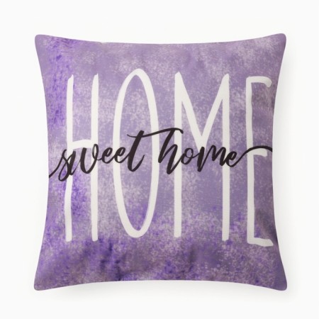 Case on the pillow Ethel "Sweet Home" 2 pcs, 40*40 cm, velor 100% p/e