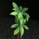 Artificial Palma plant, 5 x 5 x 15 cm