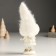 Souvenir Polystone "Baby in a white outfit with a snowflake, with a candy/star" MIX 6x5x16 cm