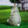 Garden Figure "Bunny-Laudon Big" Gray, 13x11x21cm