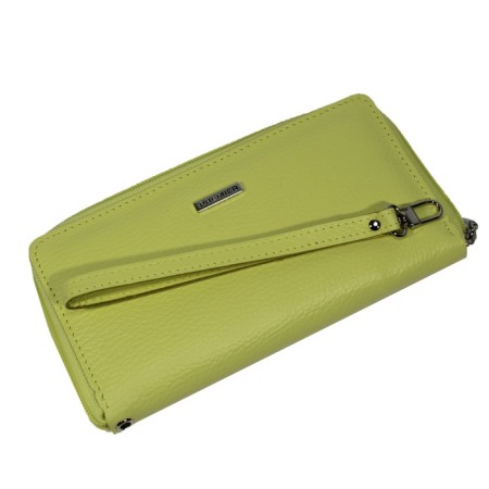 Women's wallet, lightning, yellow flotter color