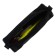 Cleaning set 10 items (pencil case is 65 x 210 mm, pens 4 pieces, ruler 15 cm, sharpener, pencil 2 pieces, textbook), black