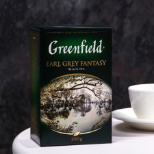 Чай Greenfield Эрл Грей Фэнтази 200 г, чёрный листовой с доб.