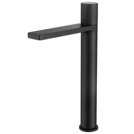 ABBER RUND AF8711B sink mixer, progressive cartridge, brass, black