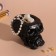 Interior item "Skull Silence" 6.5*10cm black matte