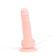 Vibrator Oka-Khpoki, Realist, 16 x 3 cm, rotation, on suction cup, with PU, bodily
