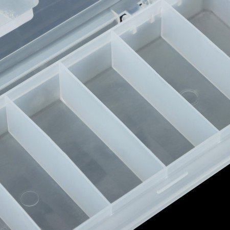 Box for baits KDP-1, 19 x 10 x 3 cm, transparent-2