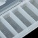 Box for baits KDP-1, 19 x 10 x 3 cm, transparent