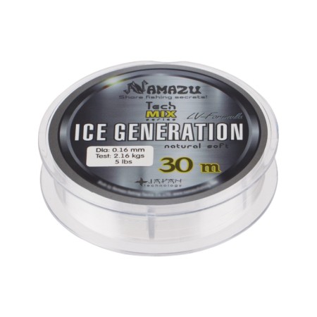 Namazu Ice Generation Flacks, diameter 0.16 mm, test 2.16 kg, 30 m, transparent-1
