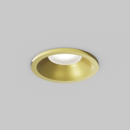 Built-in lamp Technical DL059-7W4K-BS Mini, 39x39x51 mm, LED, 7W, 670LM, 4000K, brass color-2