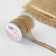 Weekes decorative canvas "Sig-zag", 12 mm, 10 ± 0.5 m, beige color