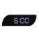 Sakura SA-8528, electronic, an alarm clock, 3HAAA, black