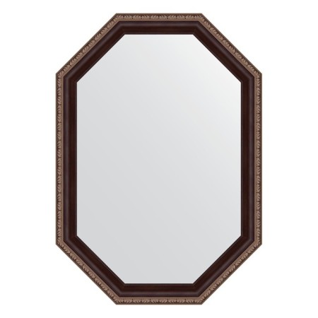 Mirror in the baguette frame, a mahon with an ornament of 50 mm, 49x69 cm