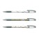 Ballic handle Erichkrause Natural Life Stick, node 0.7mm, blue ink