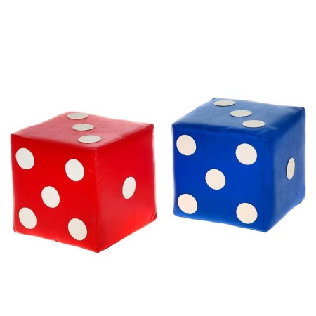 Set "Cubes-Puffs", 2 pieces, mix