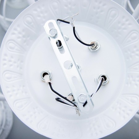 Chandelier 669619/5 E27 40W white 59x59x33 cm 4612419 Model F761TT-1615-8