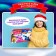 Board game Handy Broditzer for children "Frosty Race", 2-4 players, 3+