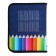 Folder for notebooks A5, 180 x 230 x 25 mm, lightning around, plastic 0.5, PM-A5-04 Calligrata "Pencils"