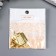 Loop for a casket metal with rounded corners gold set 4 pcs 2.5x2.2 cm