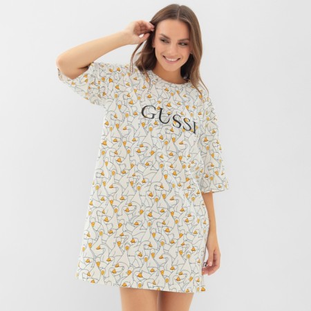 Female T-shirt elongated KAFTAN GUSSI rr 40-42-4