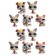 Набор игрушек "Crazy Pets" 10 шт МИКС