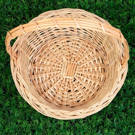 Karina basket, No. 2, Dno = 21 cm, Dopta = 28 cm, h = 8/29 cm, willow-2