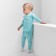 Kit for children (jacket and pants) minku, blue color, height 104 cm