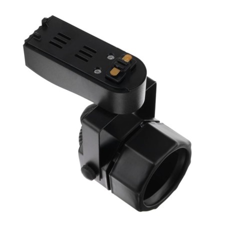 Track lamp for the GU5.3 lamp, eight faces, black body-2