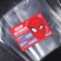 Set of covers is universal, 50 microns, polypropylene, 10pcs, spiderman