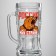Beer mug "Russia, my country", 500 ml