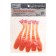 Yaman foam fish with silicone insert, 10.5 cm, color 09, 5 pcs.