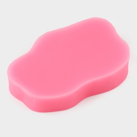 Mold "Angel with a bouquet", silicone, 9.3 × 6 × 1.9 cm, color mix-2