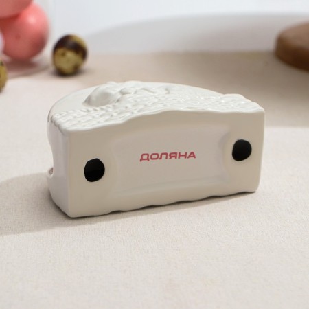 Salvetnik Dolyana "Bunny", 11.5 × 5.5 × 7.5 cm, white color-4