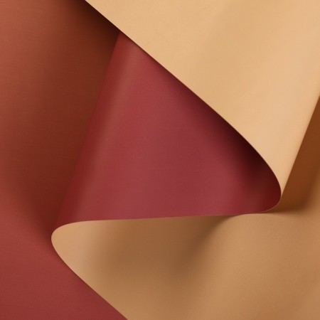 Matte film bilateral "gradient", beige-brown, 0.5 x 10 m-1