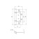 Universal loop Fuaro 300-2BB 100x2.5 CP, without insertion, chromium color, 1 pc.