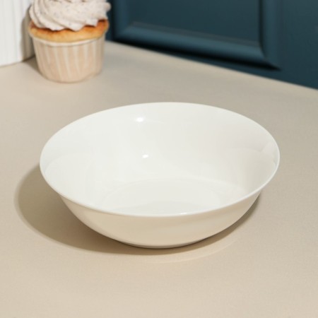 Porcelain salad City, d = 18 cm, 650 ml, white