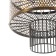 Lamp Bayerlux "Tsetsna" E27 40W Black gold 25x25x30-130cm
