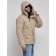 Male Winter jacket, size 56, beige color