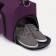 Sports bag with lightning, shoe department, external pocket, purple color