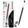 A set of gel pens 12 pieces, 0.38mm, a hill, a needle writing node, black ink black