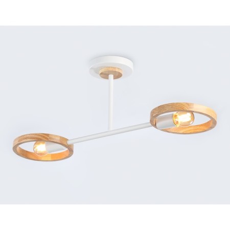 Suspended Ambrella Traditional Loft TR8243, E27, white, light tree-1