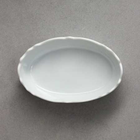 The Wave dish, 250 ml, oval, porcelain, Iran-1