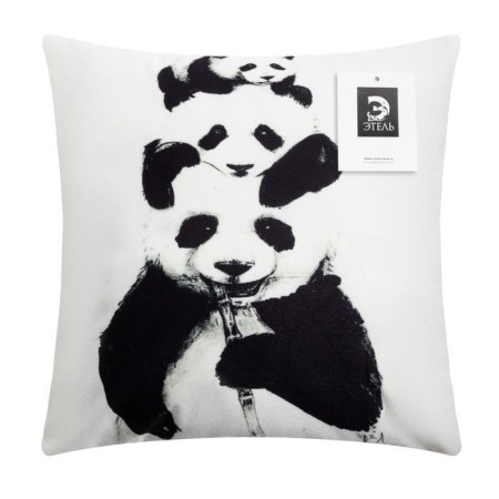 Pillowess Decorative Ethel "Pandochki" 40 x 40 cm, velor-4